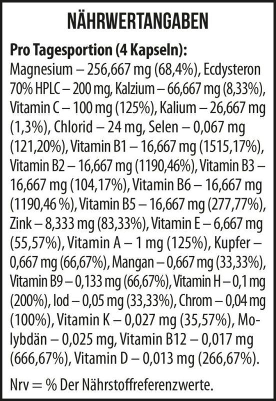 MST Ecdysterone HPLC 90 капс