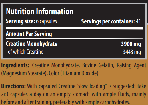 Scitec Nutrition Creatine 250 caps