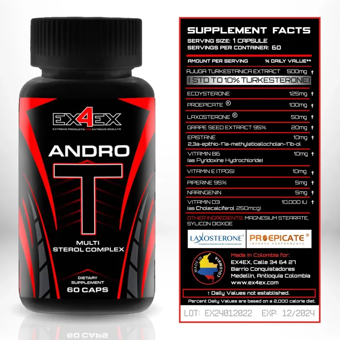 EX4EX Andro T 60 caps