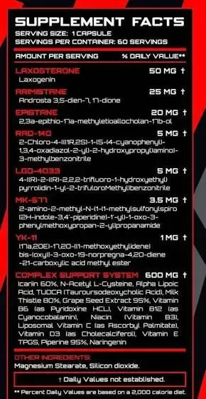 EX4EX Growth 1 Phase 60 caps