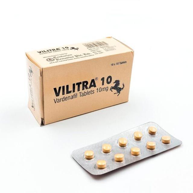 Левітра Vilitra 10 mg (Варденафіл)
