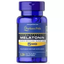 Puritan's Pride Melatonin 5 mg 120 tabl