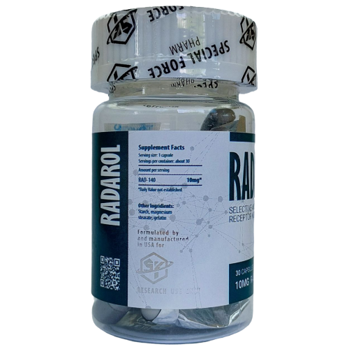 Радарин стимулятор тестостерона САРМ SARMs Special Force Radarol 10 мг 30 капсул