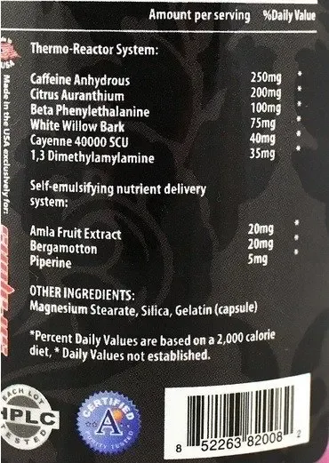 Revange Nutrition Thermal Pro Femme 60 caps