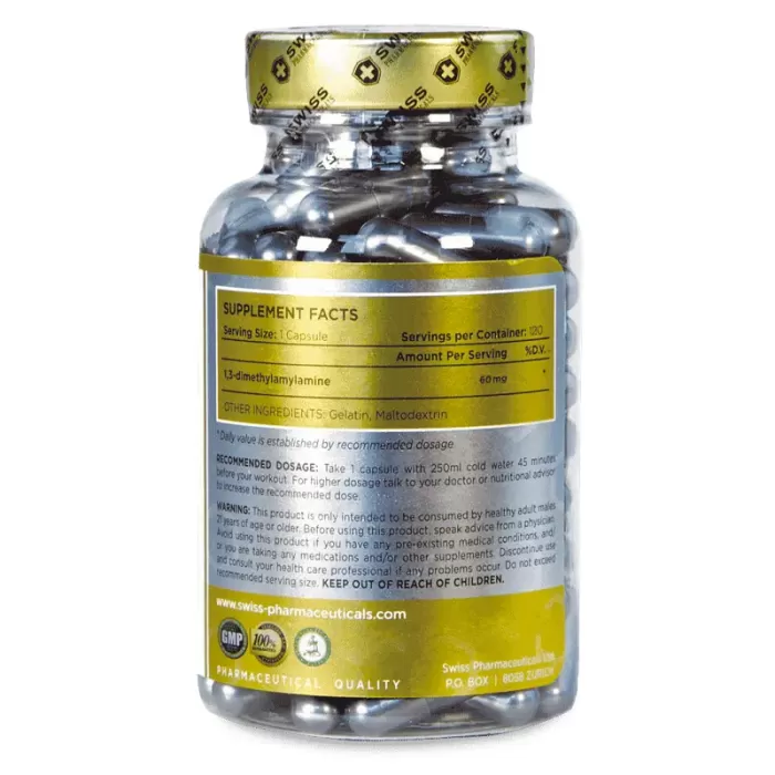 Swiss Pharmaceuticals Geranium 120 caps