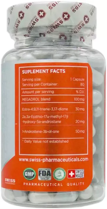Swiss Pharmaceuticals Megadrol 80 caps